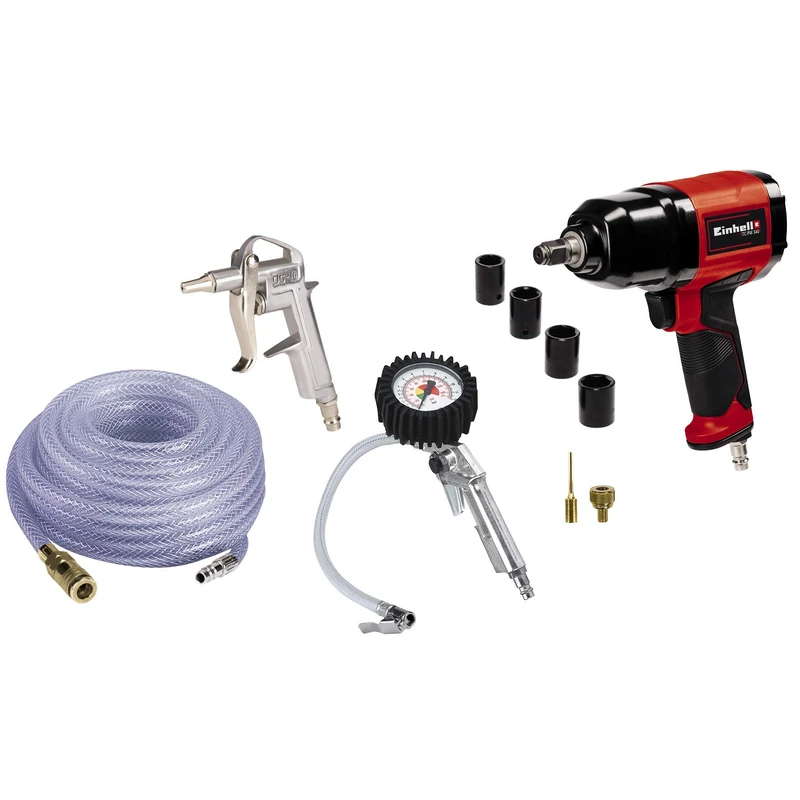 Einhell Original Compressed Air Accessory Set, 10 Pieces
