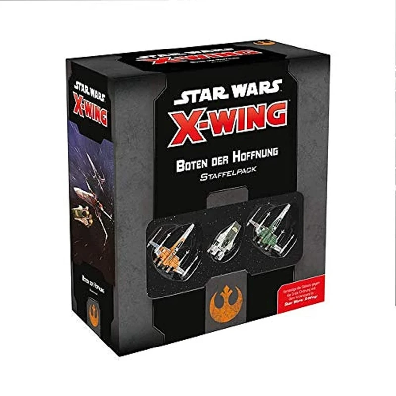 Atomic Mass Games, Star Wars: X-Wing 2nd Edition - Messengers of Hope Expansion, Tabletop, 2 Players, Ages 14+, 45+ Minutes, German