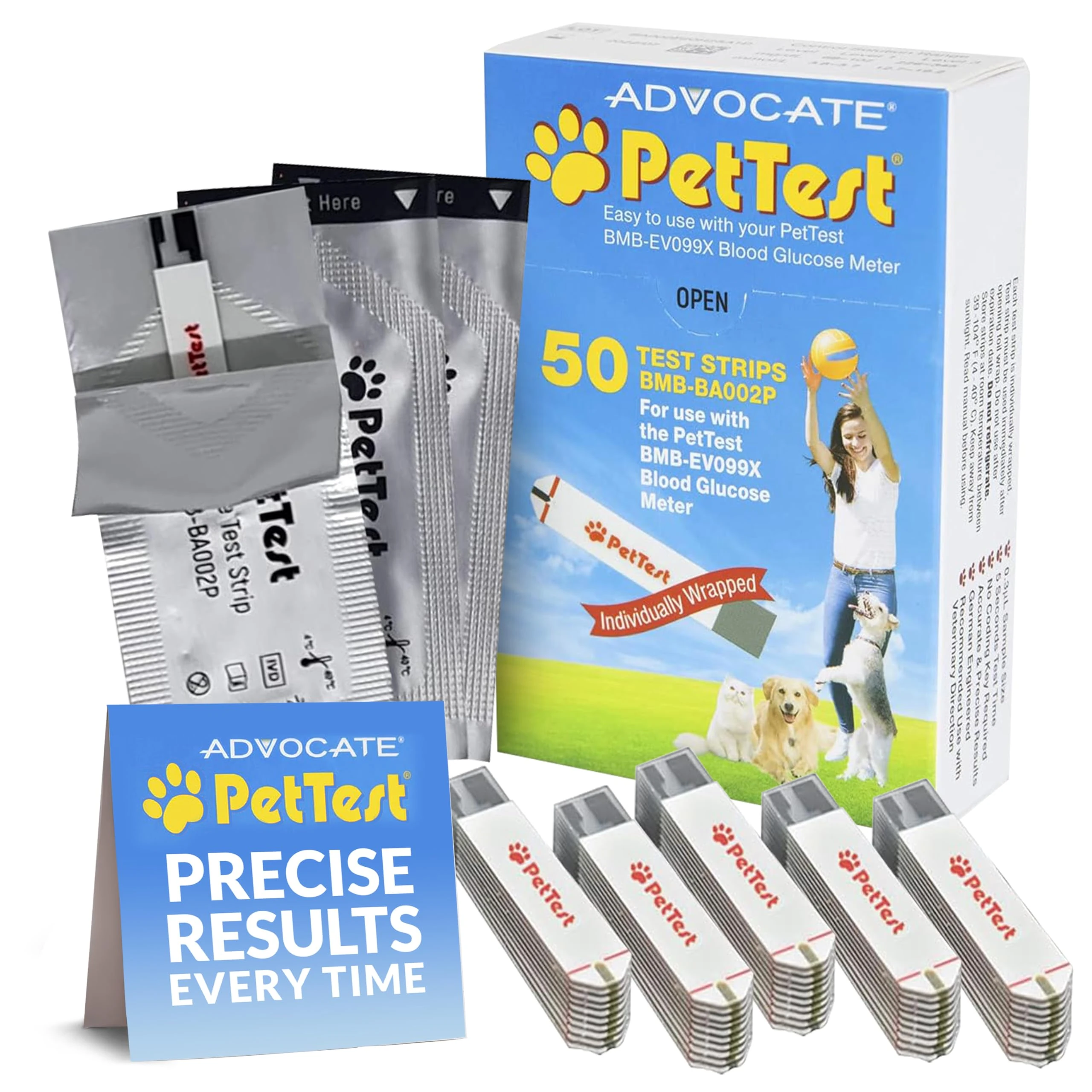 PetTest Test Strips for the PetTest Blood Glucose Meter