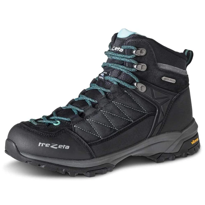 Trezeta 010721135 ARGO W'S WP Hiking shoe Female BLACK TURQUOISE UK 3