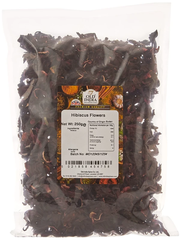 Old India Hibiscus Flowers 250g