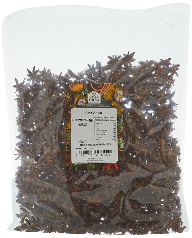 Old India Star Anise 750g