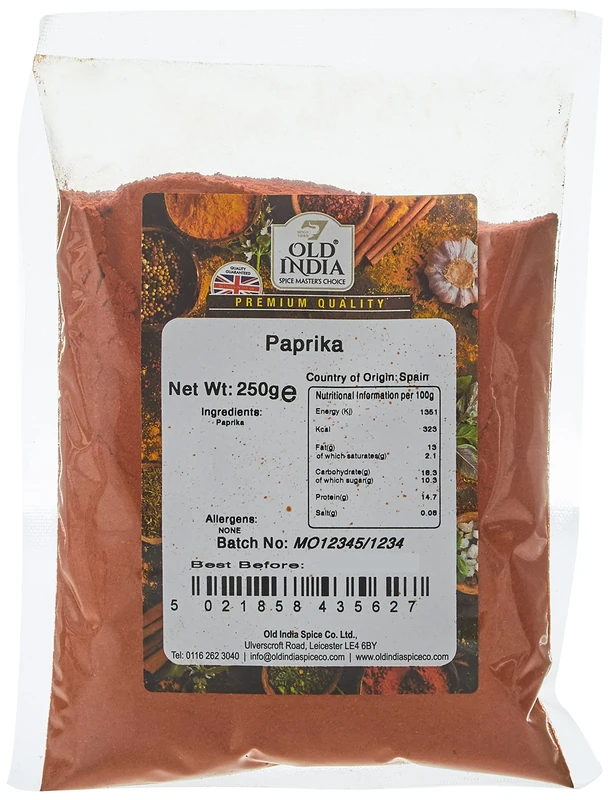 Old India Paprika 250g