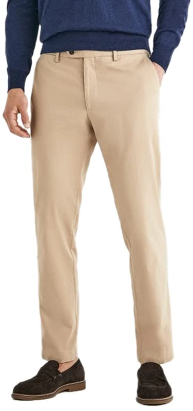 Hackett London Men's Sanderson Chino Pants, 8hwoatmeal, 32 W/34 L