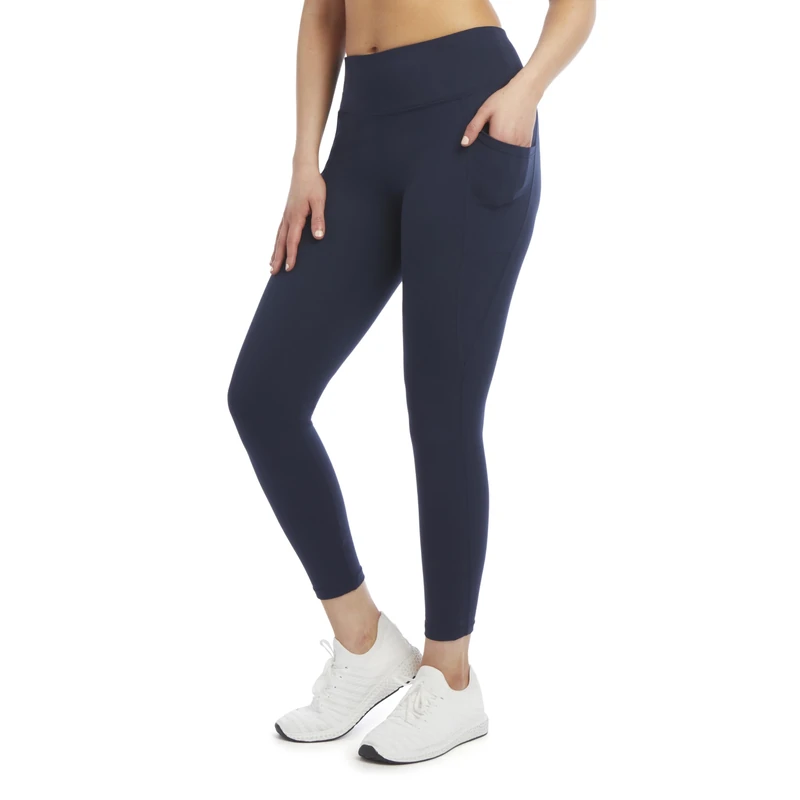 Jockey Women's Performance 7/8 Ankle Legging, Neo Navy, M