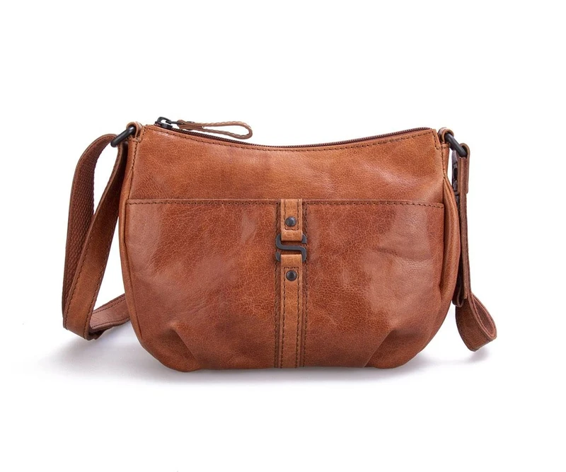 Spikes & Sparrow Leather Crossover Sedona, Brandy, 22x7,5x18 - Image 1