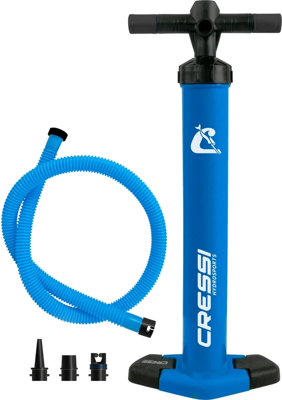 Cressi Welter High Pressure Inflation Hand Pump -Blue