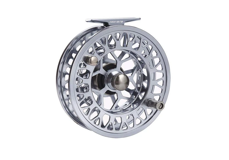Okuma Helios Machined Aluminum Anodized Frame Fly Reel- HSX-7/8