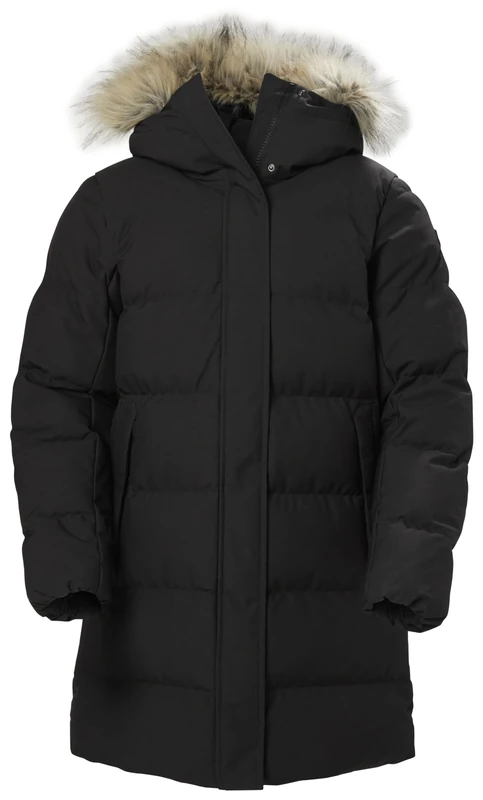 Helly Hansen Women's W Blossom Puffy Parka, Black, S
