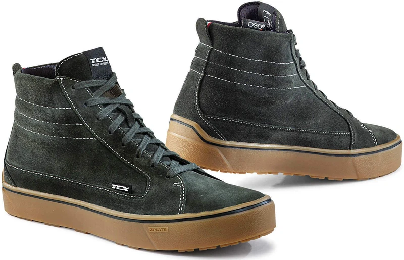 TCX Men's 9408w Street 3 Wp Motorcycle Boots, Green/brown, 7 UK