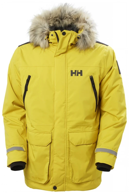 Helly Hansen Men's Reine Parka Jacket, Antique Moss, XL