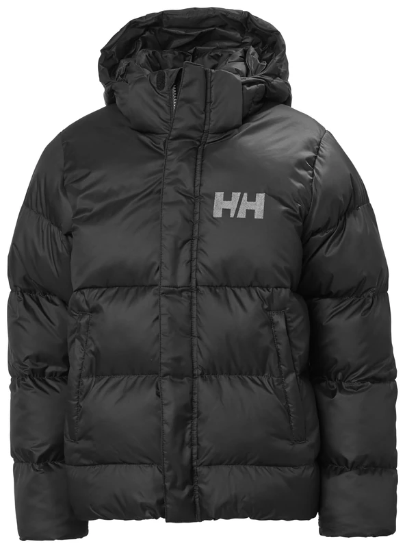 Helly Hansen Kids Junior's Vision Puffy Jacket, 990 Black, 8
