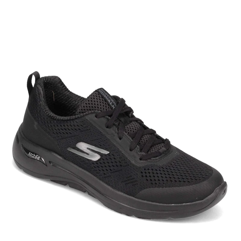 Skechers Go Walk Arch Fit - 124404 Black 12 D - Wide