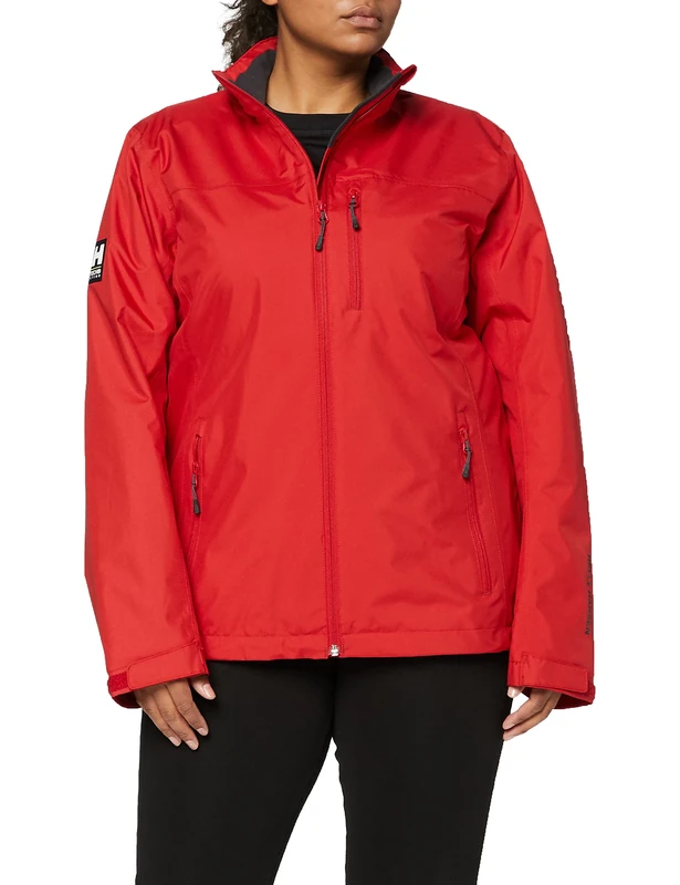 Helly Hansen Women's W Crew Midlayer Jacket, Red, XS