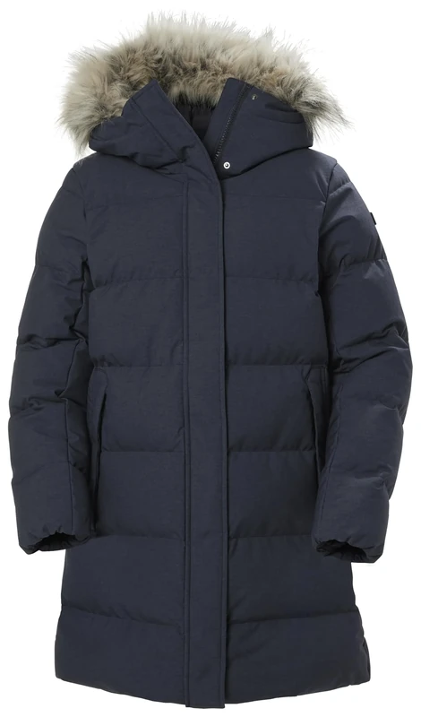 Helly Hansen Women's W Blossom Puffy Parka, Navy, M
