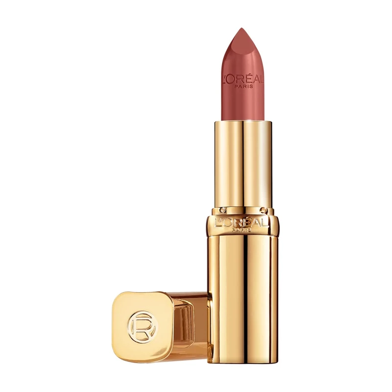 L'Oréal Paris Color Riche Satin Smooth Lipstick, Moisturising Pure Pigment Lip Colour, With Omega 3 & Vitamin E, 107 Seine Sunset