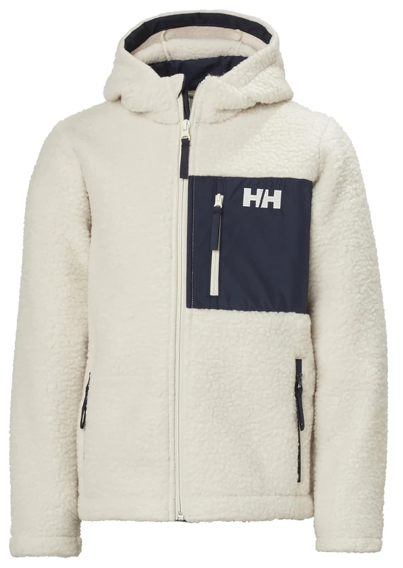 Helly Hansen Junior Unisex Jr Champ Pile Jacket, Cream, 8