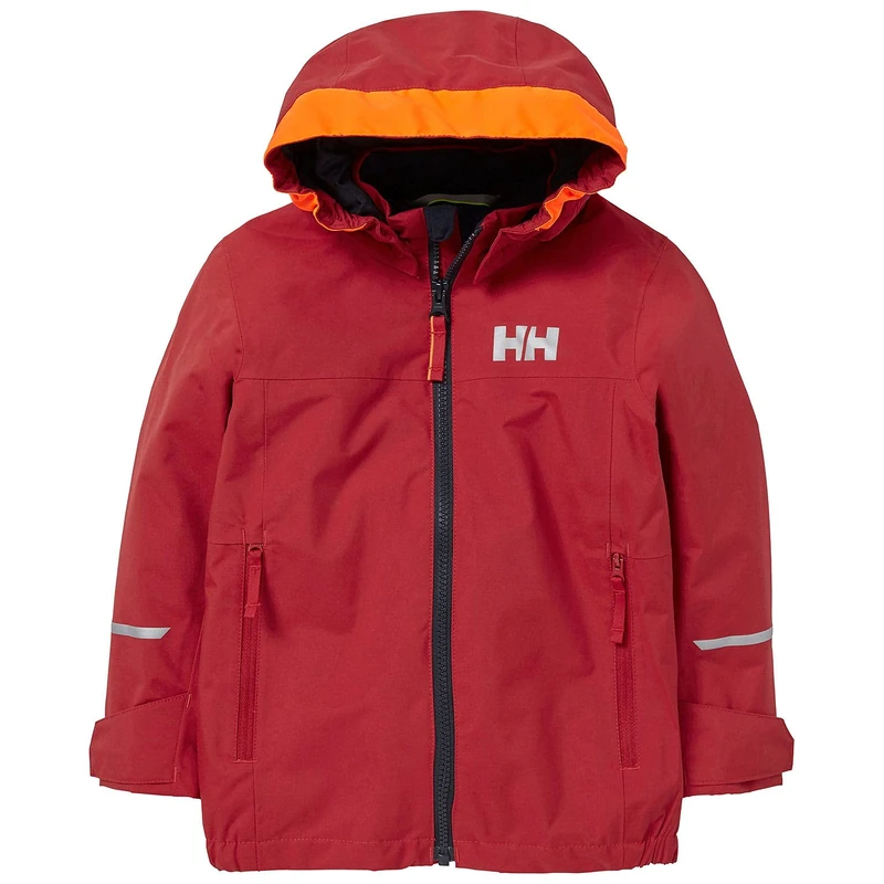 Helly Hansen Kids Unisex K Shelter Jacket 2.0, Red, 2