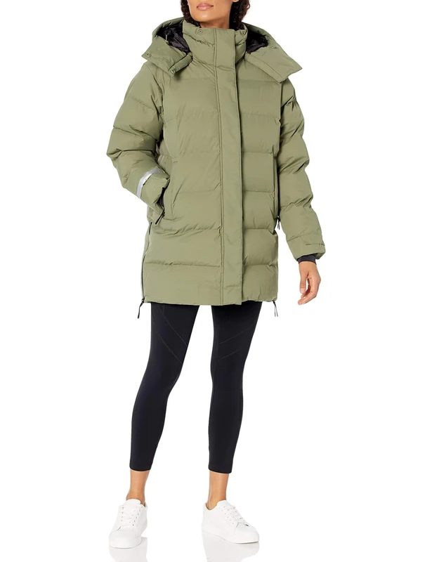 Helly-Hansen Women's Aspire Puffy Parka Jacket, 421 Lav Green, XL