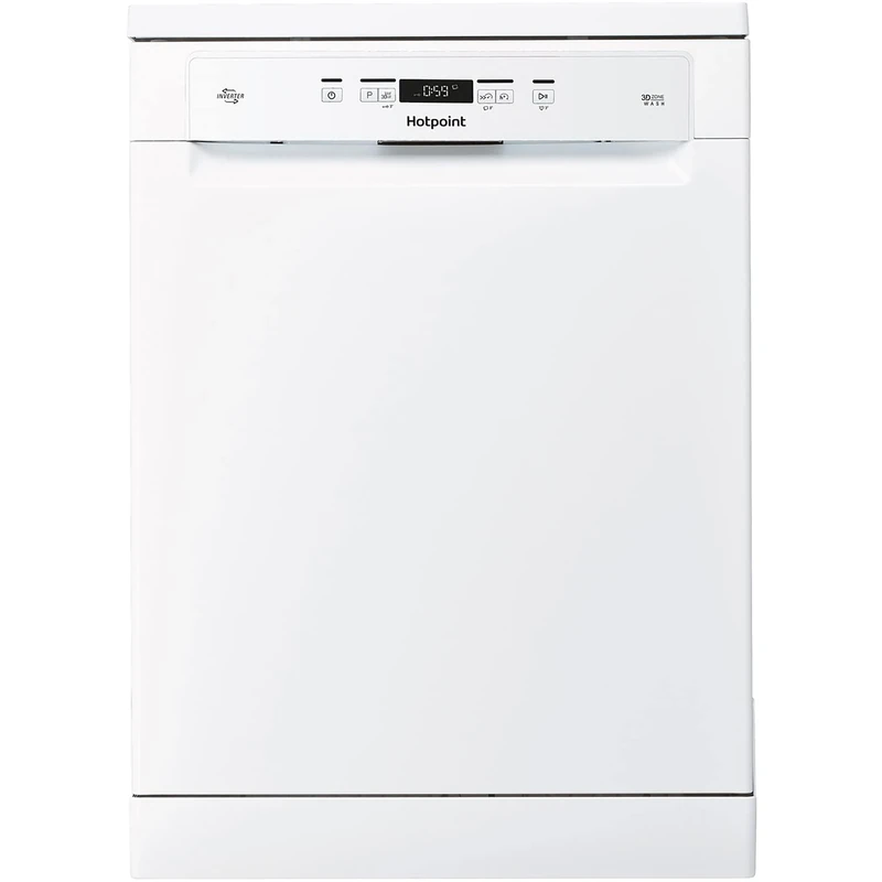 Hotpoint HFC 3C26 W C UK Freestanding Standard Dishwasher, 14 Place Settings, 7 Programs, White