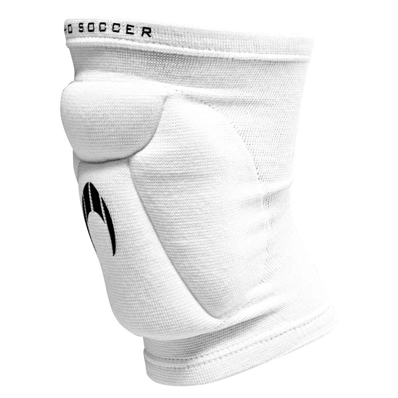 HO Soccer Atomic White Sports Knee Pad, Adults, Unisex, White, S