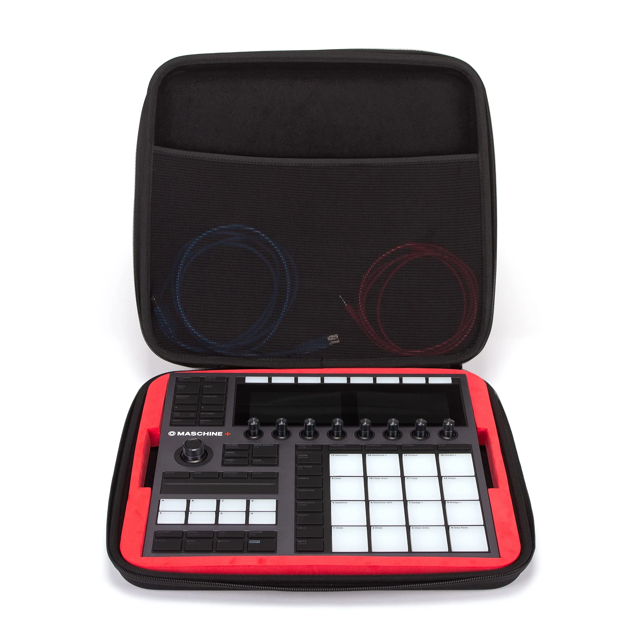 Analog Cases Native Instruments MASCHINE+ / Maschine MK3 Case - Custom-Fitted Compact Pulse Hard Case for Travel