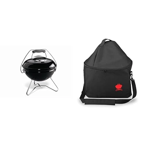 Weber Smokey Joe® Premium, Black + Premium Carry Bag, Fits Smokey Joe, Black, 39.4 x 33.5 x 5.6 cm