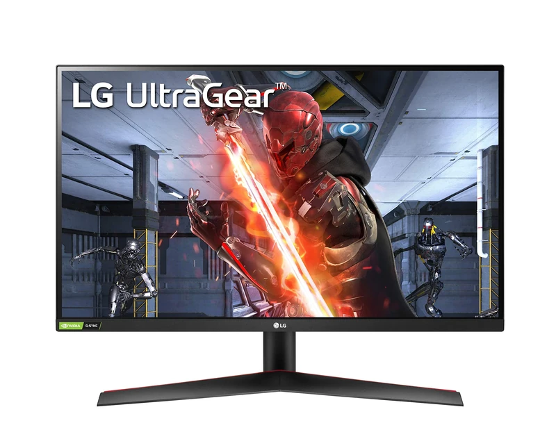 LG 27GN600-B Ultragear 27" IPS LED FHD G-Sync Compatible Monitor with HDR (DisplayPort, HDMI) - Black