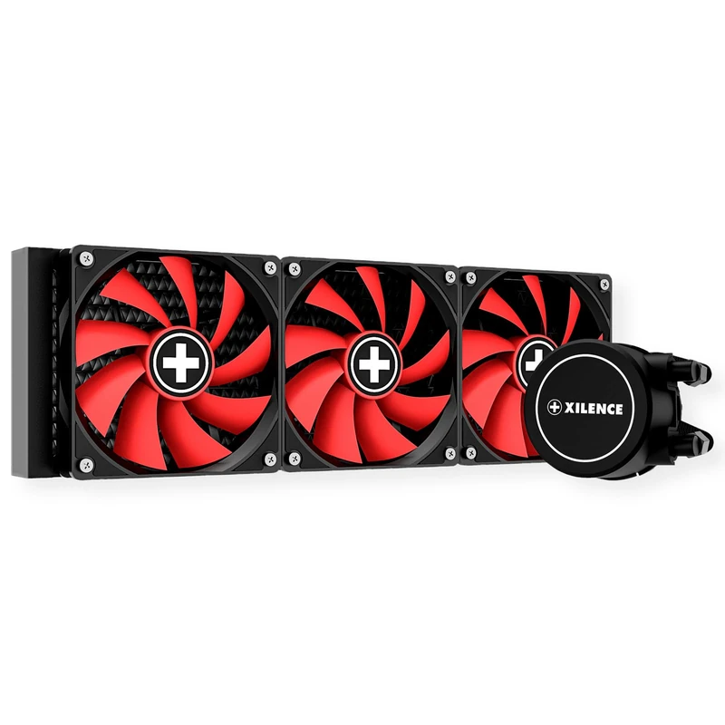 Kit Watercooling Xilence compatible LiQuRizer LQ360 360mm (Noir/Rouge)