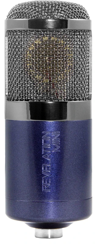 MXL Revelation FET Mini Microphone - Classic Tube Warmth, 3-Stage Pad, 48V Phantom Power, XLR Connectivity