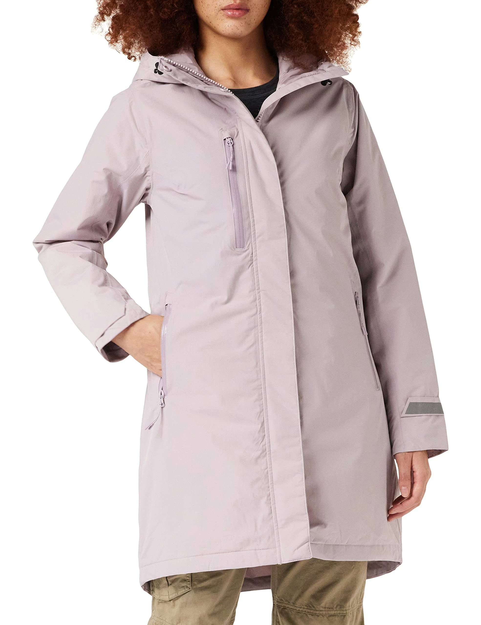 Helly Hansen Women's Adore Insulated Rain Coat, Dusty Syrin, M