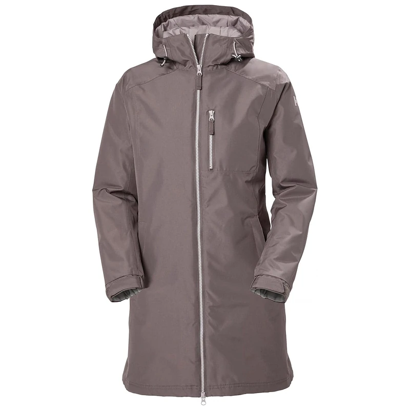 Helly Hansen Women's W Long Belfast Winter Waterproof Windproof Breathable Jacket, Baby Trooper, M