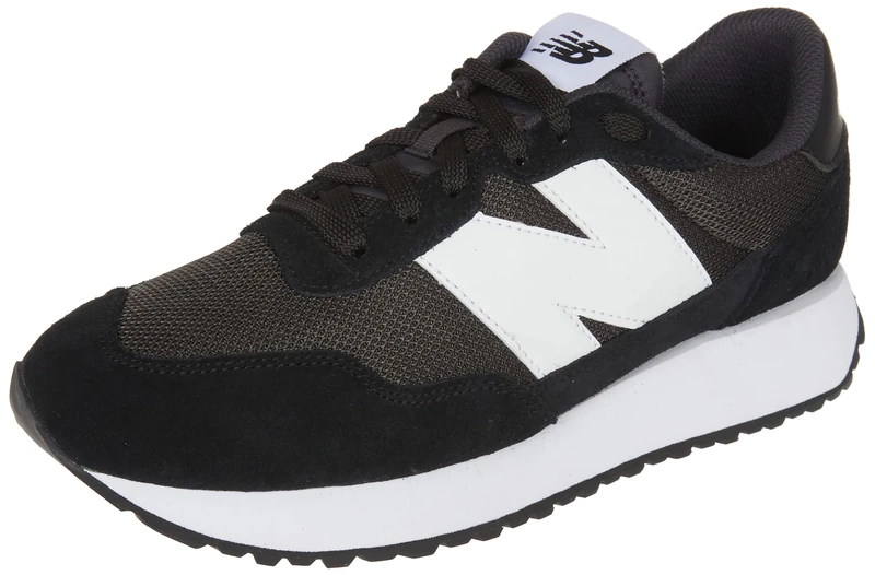 New Balance 237 Men's Sneaker - Black with Magnet, UK 4