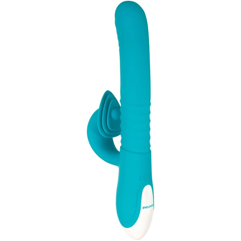 Evolved The Show Stopper Vibrator Turquoise 23.5 cm