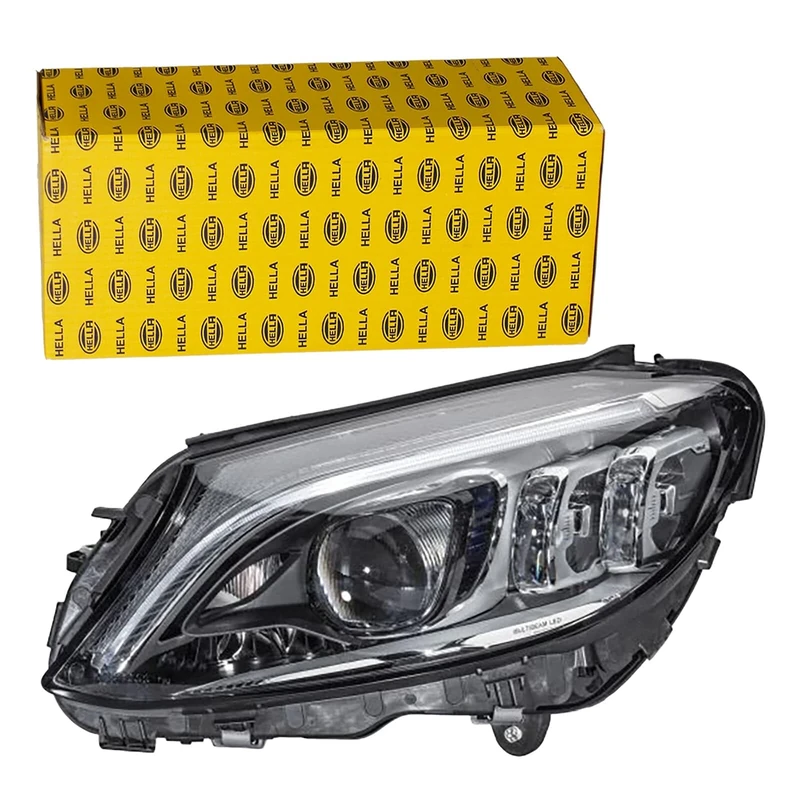 HELLA 1EX 013 063-611 LED-Headlight - MULTIBEAM LED - ECE/CCC - for right-hand traffic - Left Front