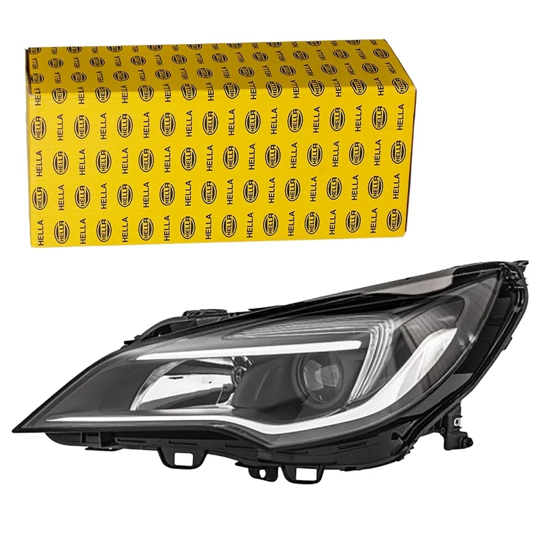 HELLA 1EL 354 829-011 Halogen-Headlight - ECE - for right-hand traffic - Left Front