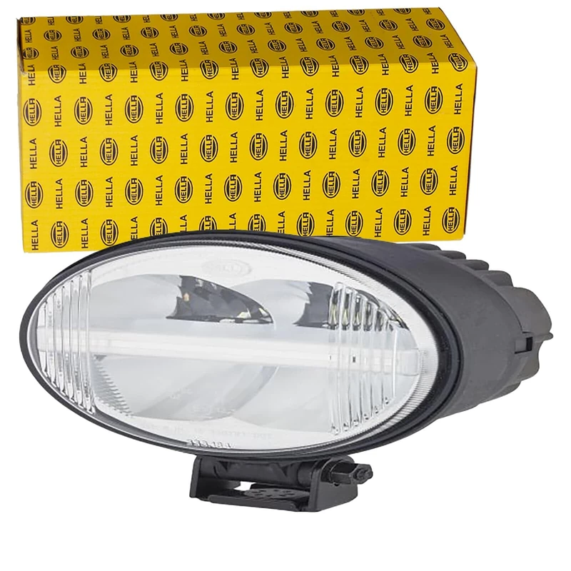 HELLA 1S3 996 362-301 LED-Headlight - M133 - 12V - mounting - Clear diffusing lens - Lens Colour: transparent - Plug: DEUTSCH plug - Left Front/Right Front