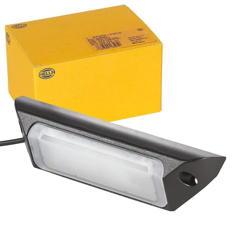 HELLA 1GB 996 098-001 LED-Worklight - FMS Base - 24/12V - 1200lm - Bolted - 2-point fastening - Surface Lighting - Cable: 500mm - Plug: open cable ends