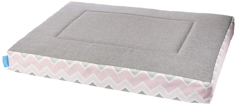 LUBEN Spring Chevron Mattress M Pink, Black
