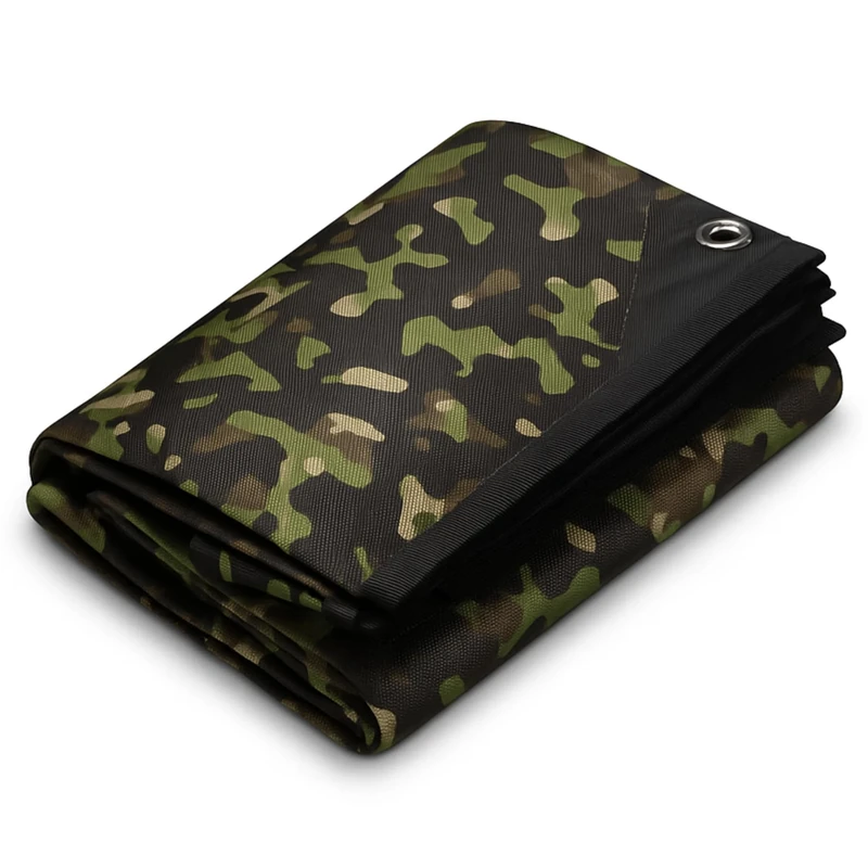 Arcturus XL Survival Tarp - 8.5 x 12 inches (Woodland Camo) - Image 1