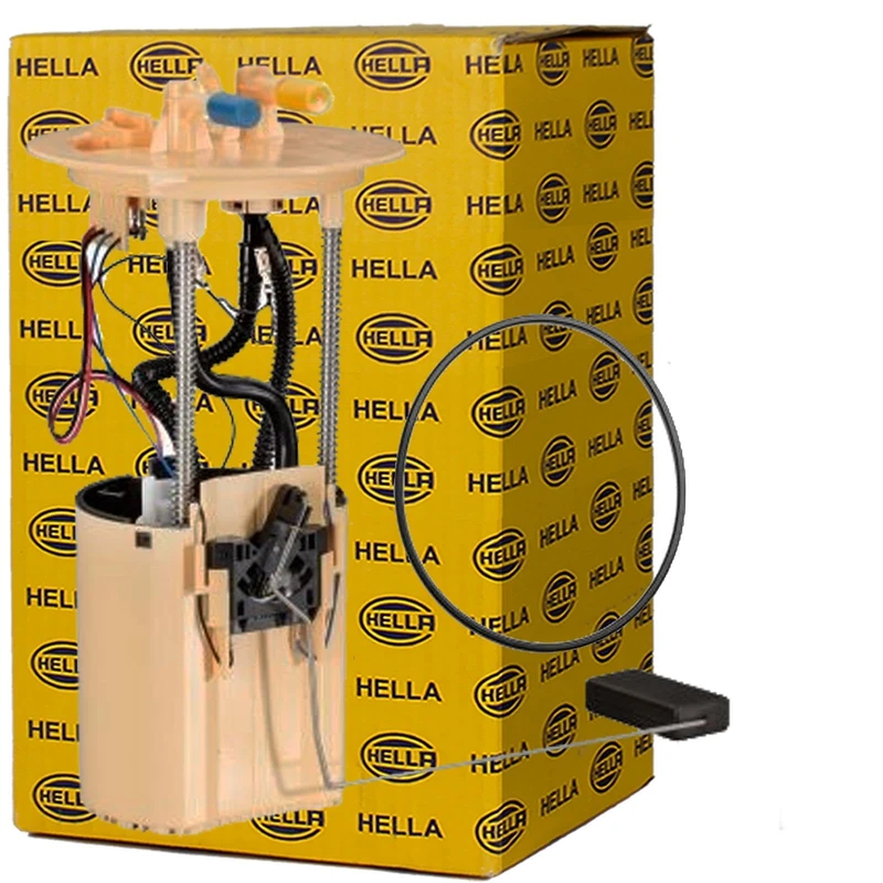 HELLA 8TF 358 146-691 Fuel Feed Unit - Electric - 4-pin connector - with seal/with fuel sender unit