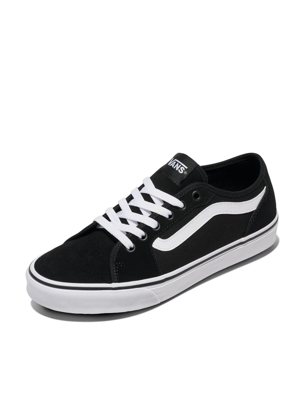 Vans Men's Mn Filmore Decon Sneaker, Suede Canvas Blk White, 7 UK