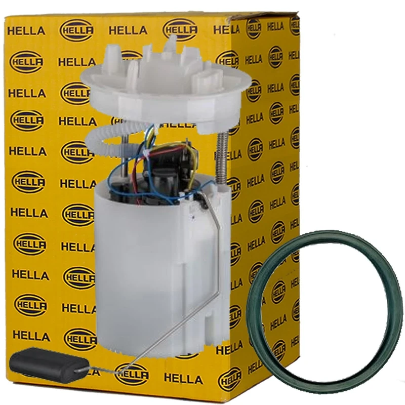 HELLA 8TF 358 146-141 Fuel Feed Unit - Electric - 4-pin connector - with seal/with fuel sender unit - with pressure regulator