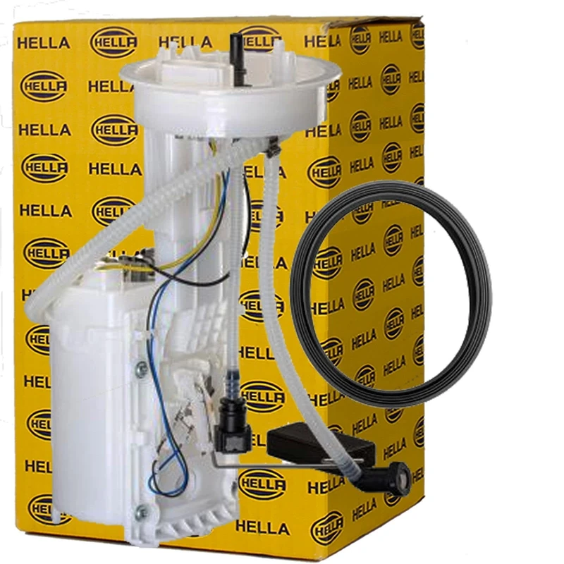 HELLA 8TF 358 146-531 Fuel Feed Unit - Electric - 4-pin connector - with seal/with fuel sender unit - with pressure regulator