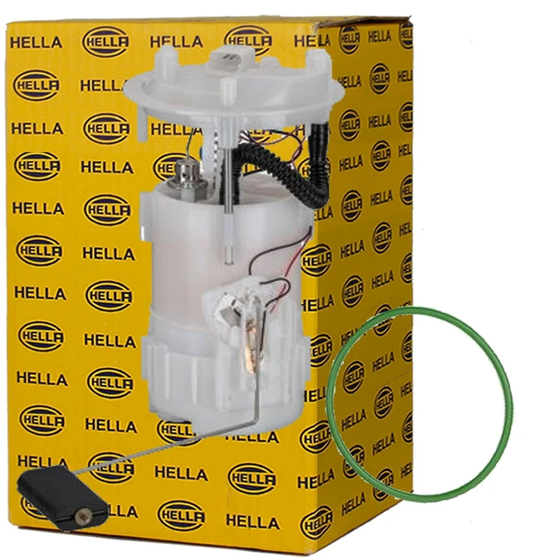 HELLA 8TF 358 106-851 Fuel Feed Unit - Electric - 4-pin connector - with seal/with fuel sender unit