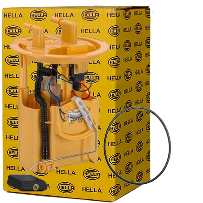 HELLA 8TF 358 146-231 Fuel Feed Unit - Electric - 4-pin connector - with seal/with fuel sender unit