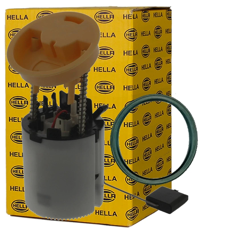 HELLA 8TF 358 146-361 Fuel Feed Unit - Electric - 4-pin connector - with seal/with fuel sender unit