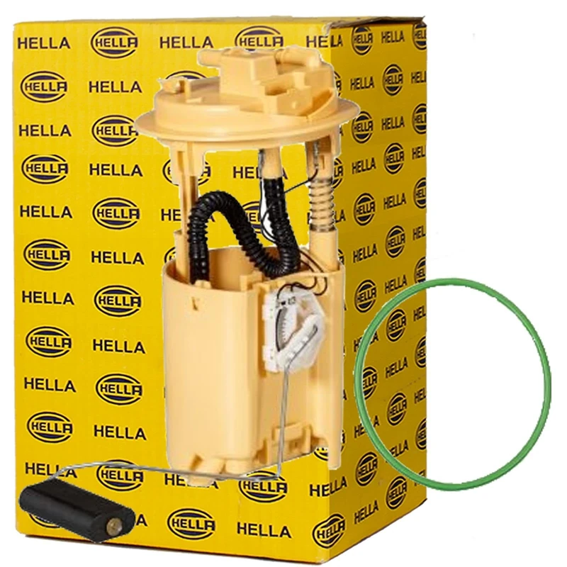 HELLA 8TF 358 146-521 Sender Unit, fuel tank - Electric-hydraulic - 2-pin connector - with Suction Jet Pump/with seal/with fuel sender unit