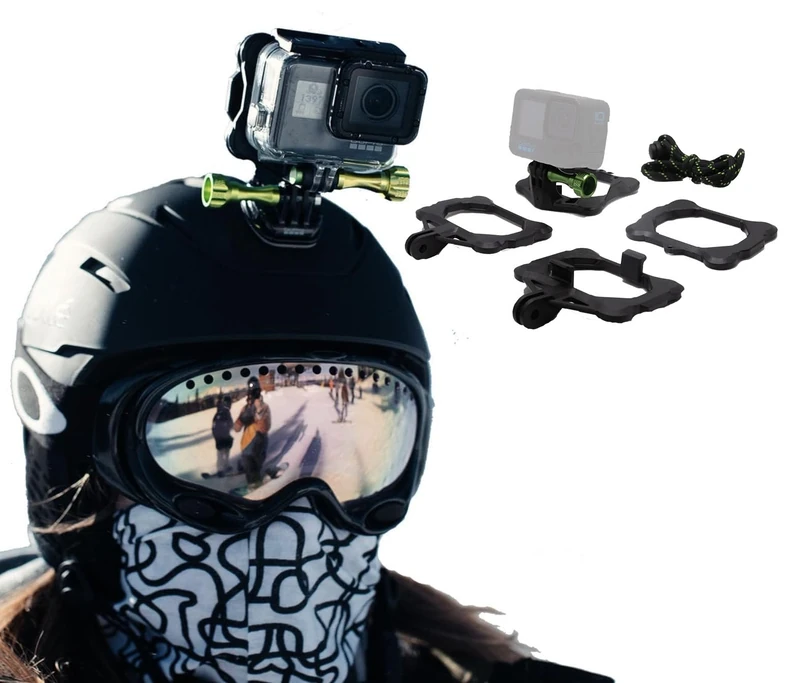 SNAP Mounts PRO – Magnetic Action Camera Mount for GoPro Compatible with GoPro Hero, GoPro Max, DJI Osmo Action
