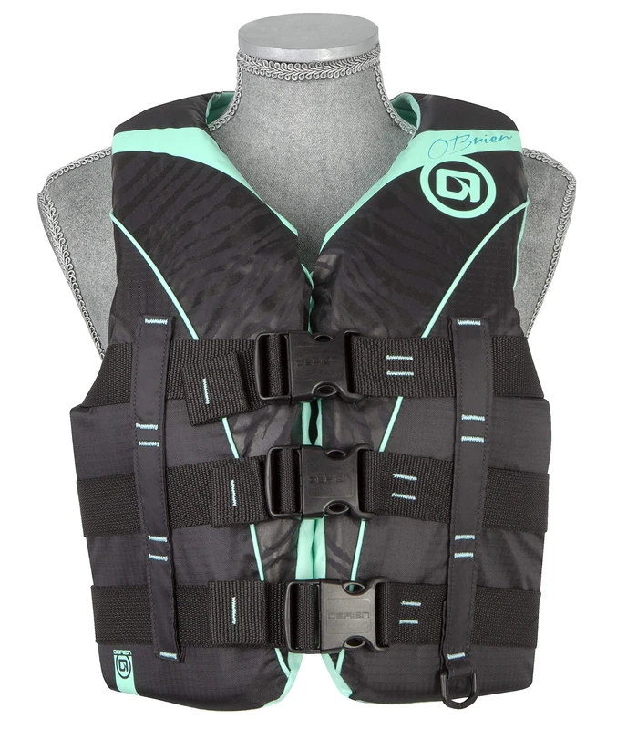 O'Brien Womens 3 Belt Nylon Life Jacket, Small